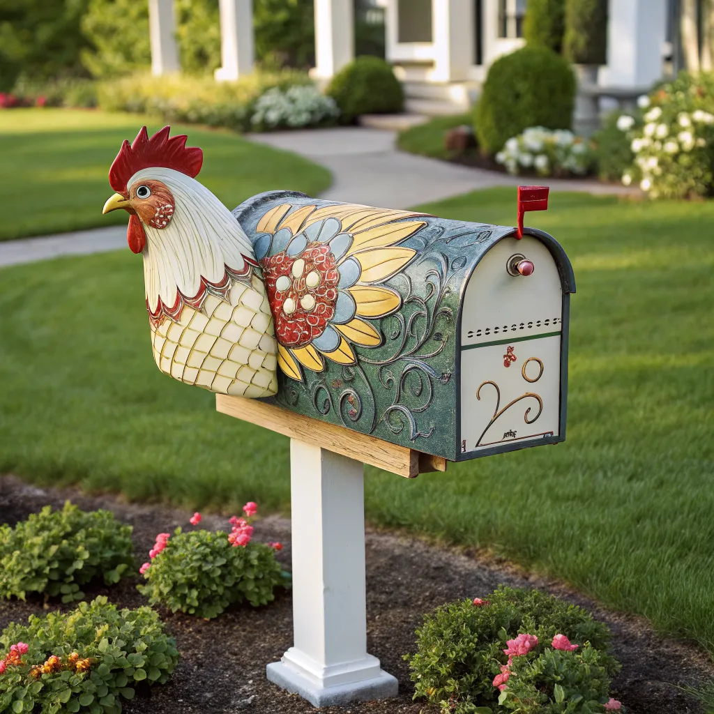 Hen Mailbox